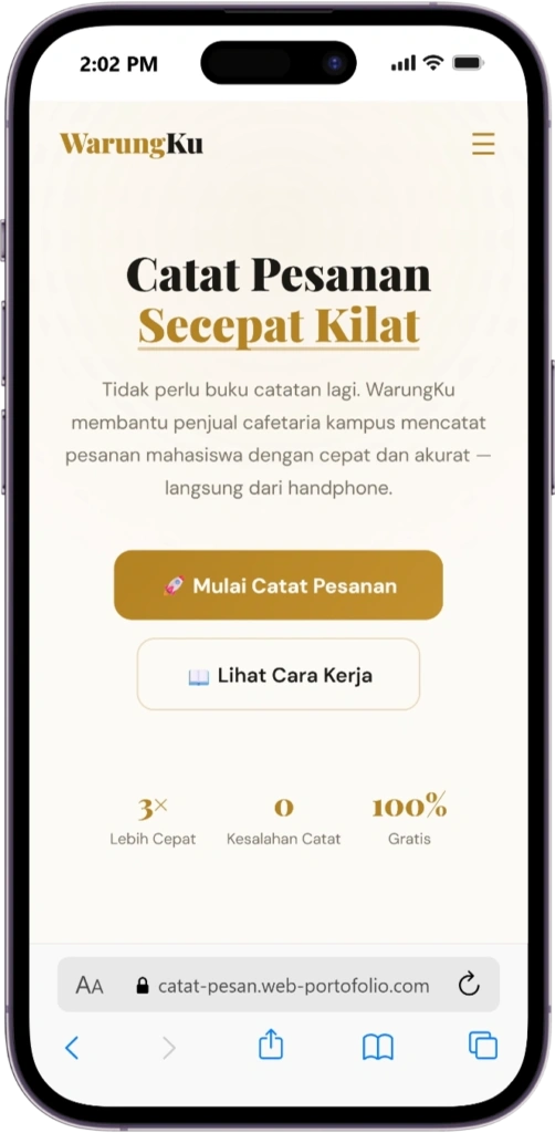 Iphone 14 Pro Catat Pesan Web Portofolio Com