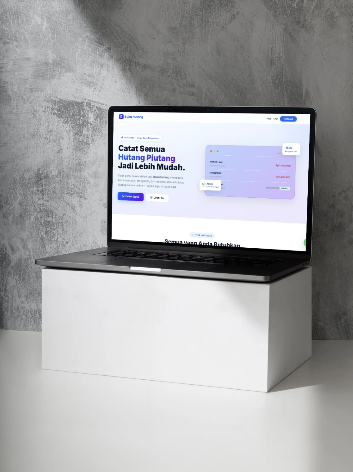 Web Aplikasi Pencatat Hutang